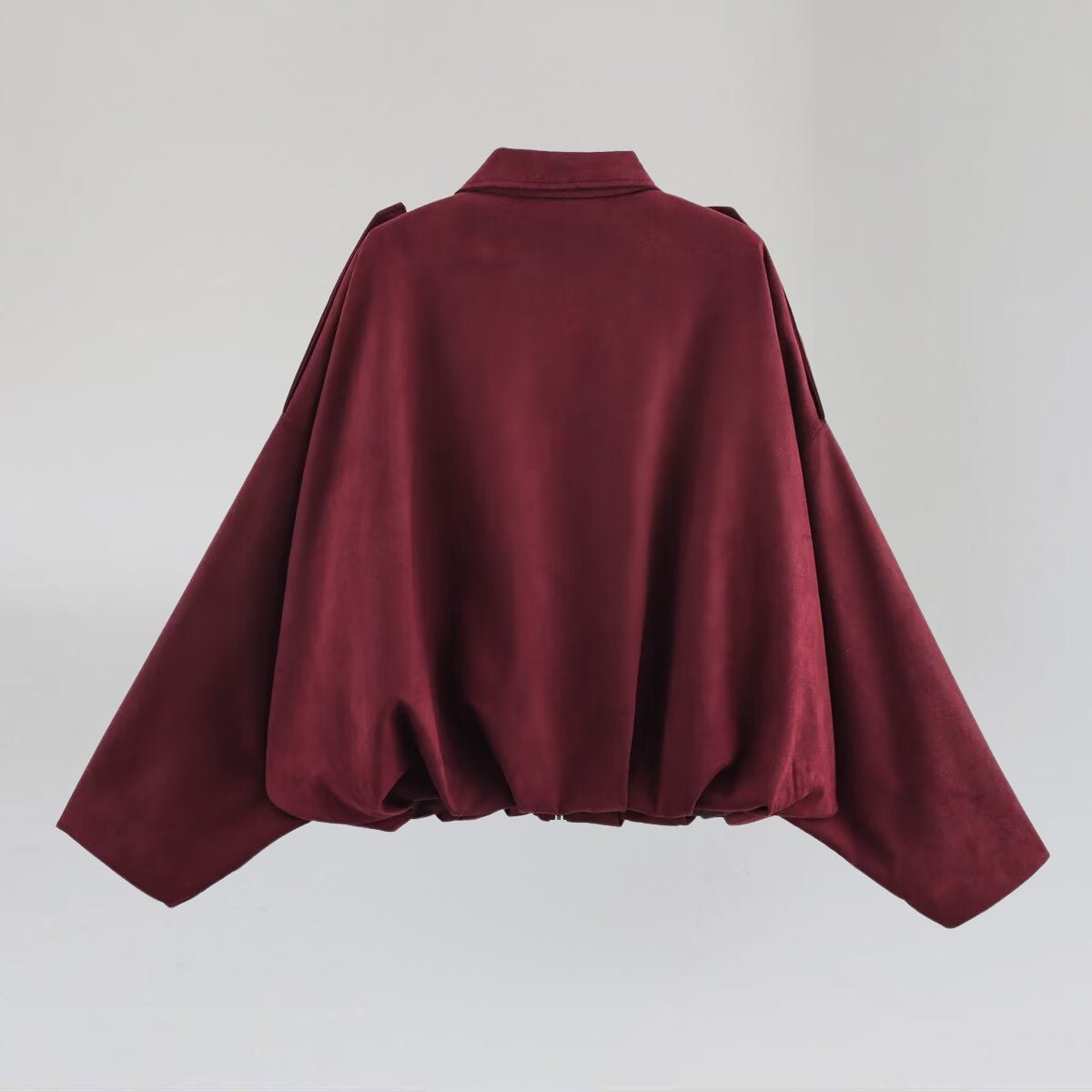 Trendy Oversize Jacket - Notorious (Bordeaux)