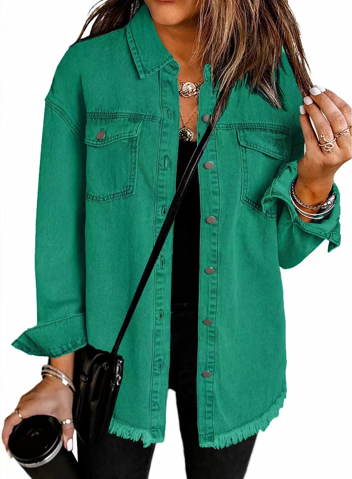 Fringe Shacket
