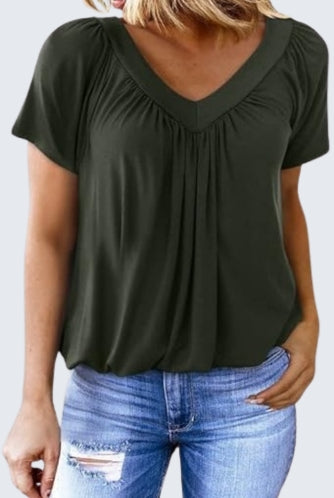 Loose V T-shirt