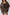 Vintage Oversized Leather Jacket - Notorious (Marrone Scuro)