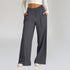 Wide Leg Sweatpants - Notorious (Grigio Scuro)