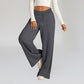 Wide Leg Sweatpants - Notorious (Grigio Scuro)